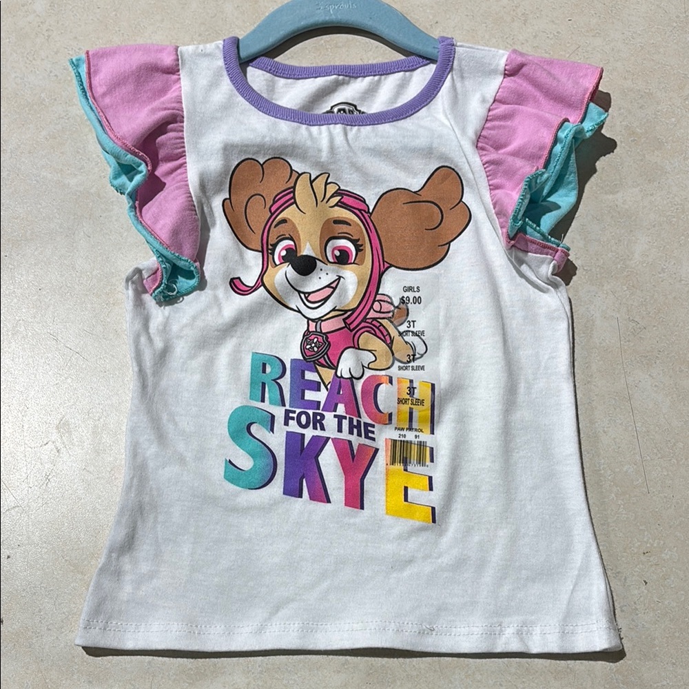 Reach for the Skye Paw Patrol Short Sleeve Tee